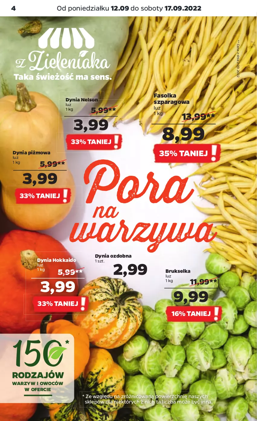 Gazetka promocyjna Netto - Artykuły spożywcze - ważna 12.09 do 17.09.2022 - strona 4 - produkty: Brukselka, Fa