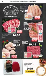 Gazetka promocyjna Netto - Artykuły spożywcze - Gazetka - ważna od 17.09 do 17.09.2022 - strona 6 - produkty: Kurczak, Sos, Ser, Karkówka wieprzowa, Carpaccio, Kotlet, Mięso z indyka, Mięso