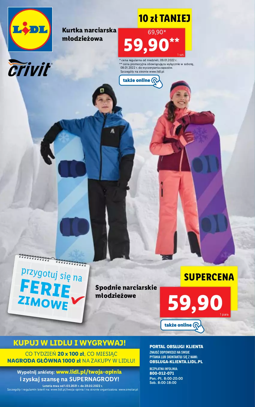 Gazetka promocyjna Lidl - GAZETKA - ważna 03.01 do 09.01.2022 - strona 44 - produkty: Gry, Kurtka, Mola, Spodnie