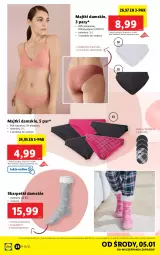 Gazetka promocyjna Lidl - GAZETKA - Gazetka - ważna od 09.01 do 09.01.2022 - strona 28 - produkty: Majtki, Karp, Skarpetki