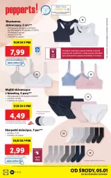Gazetka promocyjna Lidl - GAZETKA - Gazetka - ważna od 09.01 do 09.01.2022 - strona 36 - produkty: Sok, Majtki, Biustonosz, Karp, Skarpetki, Dzieci
