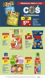 Gazetka promocyjna Aldi - Pełny katalog - Gazetka - ważna od 19.03 do 19.03.2022 - strona 13 - produkty: Pistacje, Sok, Gin, Gry, Chrupki, Tera, Przysnacki, Lorenz, Kubuś, Monster Munch