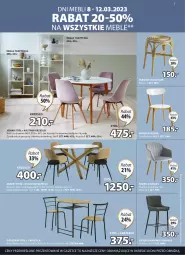 Gazetka promocyjna Jysk - Oferta tygodnia - Gazetka - ważna od 16.04 do 16.04.2023 - strona 6 - produkty: Gin, Stół, Regał, Taboret, Krzesło, Aksam, Siedzisko, Meble