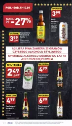 Gazetka promocyjna Aldi - Pełny katalog - Gazetka - ważna od 10.09 do 10.09.2022 - strona 22 - produkty: Piwa, Piwo, Por, Gra, Kije, Perła, Napój gazowany, Syrop, Chleb, Napój