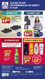 Gazetka promocyjna Aldi - Pełny katalog - Gazetka - ważna od 10.09 do 10.09.2022 - strona 40 - produkty: Piwa, Piwo, Por, Gra, Sneakersy, Kurtka, O nas, Carlsberg, Szampon, Biuro