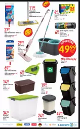 Gazetka promocyjna E Leclerc - Gazetka - ważna od 26.11 do 26.11.2022 - strona 27 - produkty: Top, Mop, Rama, Kosz, Pojemnik, Vileda, Wkład do mopa, Wiadro, Wiadro z wyciskaczem, Szufelka