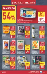 Gazetka promocyjna Aldi - Pełna oferta - Gazetka - ważna od 21.02 do 21.02.2026 - strona 7 - produkty: Sałatka, Sos, Ser, Gin, Gra, Salami, Oliwki, Golden Seafood, Sałat, Konfitura, Camembert, Kotlet, Tuńczyk, Oliwa z oliwek, Gouda, Olej, Danie gotowe, Oliwa