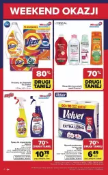Gazetka promocyjna Carrefour - Gazetka Weekend okazji już od czwartku! - Gazetka - ważna od 26.04 do 26.04.2026 - strona 6 - produkty: Spray do czyszczenia, Papier, Velvet, Ręcznik, Rolki, Garnier, Fa