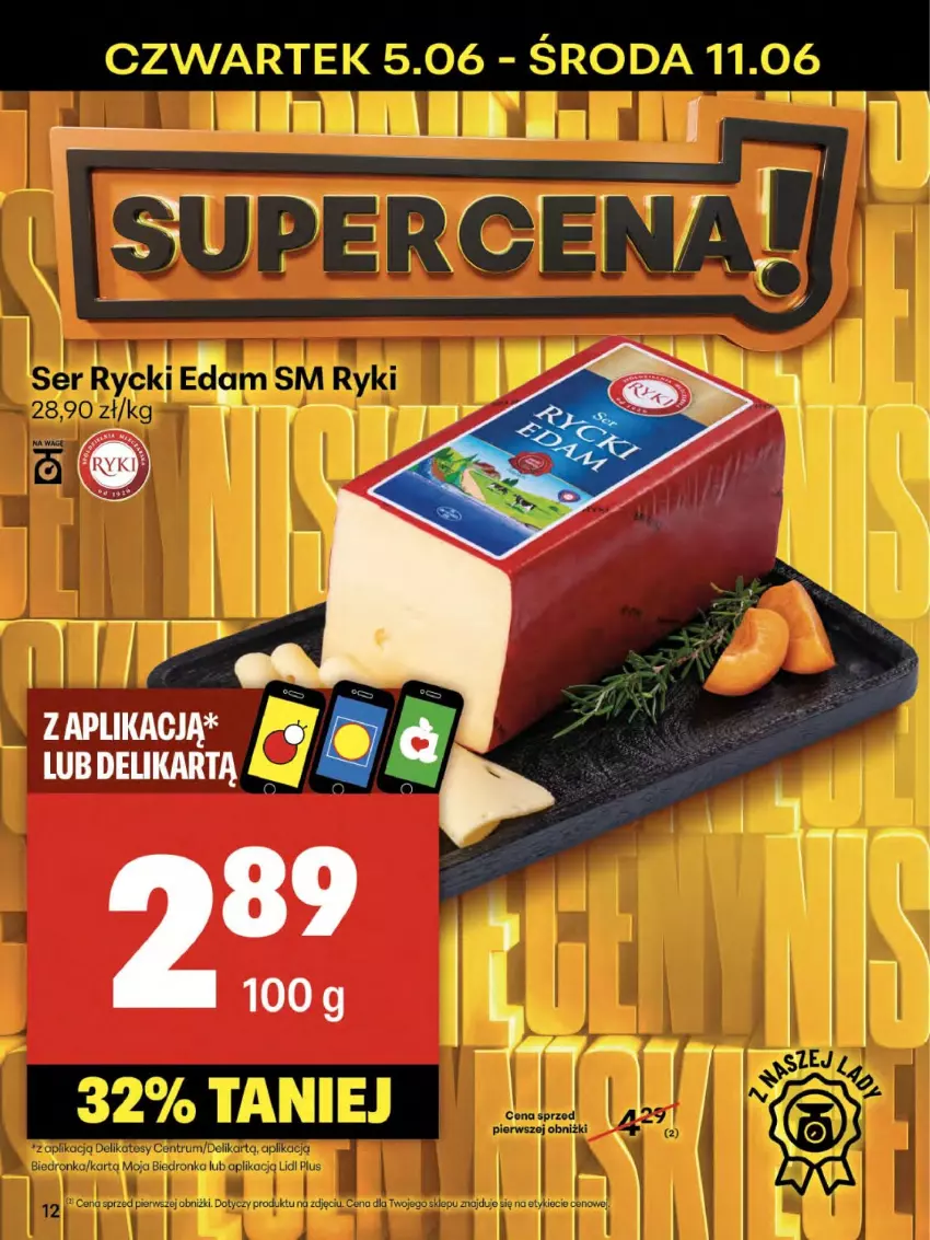 Gazetka promocyjna Delikatesy Centrum - Franczyza DC23 Czwartek - ważna 05.06 do 11.06.2025 - strona 12