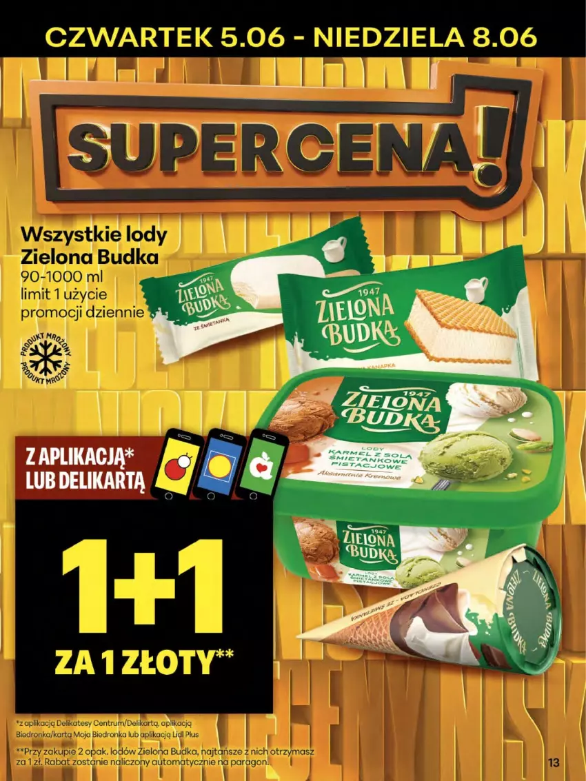 Gazetka promocyjna Delikatesy Centrum - Franczyza DC23 Czwartek - ważna 05.06 do 11.06.2025 - strona 13 - produkty: Fa, LG, Por