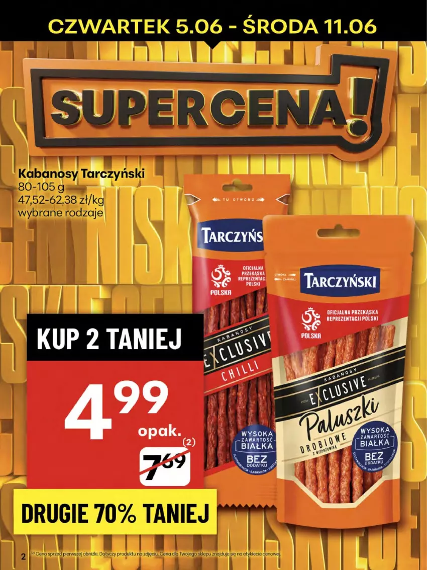 Gazetka promocyjna Delikatesy Centrum - Franczyza DC23 Czwartek - ważna 05.06 do 11.06.2025 - strona 2 - produkty: Fa