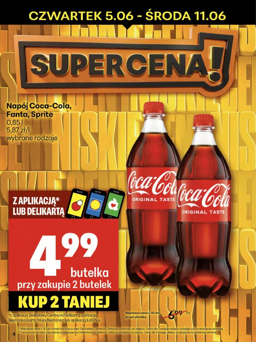 Gazetka promocyjna Delikatesy Centrum - Franczyza DC23 Czwartek - ważna 05.06 do 11.06.2025 - strona 4