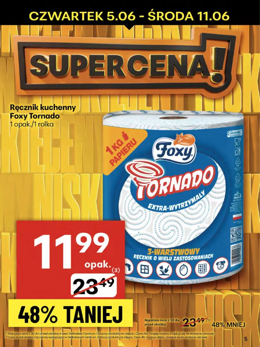 Gazetka promocyjna Delikatesy Centrum - Franczyza DC23 Czwartek - ważna 05.06 do 11.06.2025 - strona 5