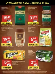 Gazetka promocyjna Delikatesy Centrum - Franczyza DC23 Czwartek - Gazetka - ważna od 11.06 do 11.06.2025 - strona 31 - produkty: Kawa rozpuszczalna, Rum, Kawa mielona, Kawa, Jacobs, Herbata, Napój, Ogród