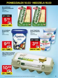 Gazetka promocyjna Delikatesy Centrum - Gazetka - ważna od 16.03 do 16.03.2025 - strona 14 - produkty: Ser, Gin, Piątnica, Jaja, Serek, Twój Smak