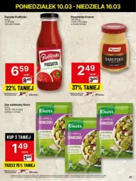 Gazetka promocyjna Delikatesy Centrum - Gazetka - ważna od 16.03 do 16.03.2025 - strona 16 - produkty: Prymat, Sos, Mus, Taft, LANA, Sałat, Pudliszki, Knorr, Musztarda, LG, Fa
