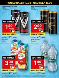 Gazetka promocyjna Delikatesy Centrum - Gazetka - ważna od 16.03 do 16.03.2025 - strona 24 - produkty: Sok, Napój energetyczny, Woda mineralna, Woda, Napój, Hortex, LG