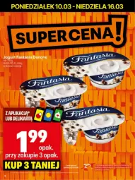 Gazetka promocyjna Delikatesy Centrum - Gazetka - ważna od 16.03 do 16.03.2025 - strona 35 - produkty: Gra, Danone, Jogurt, Fanta, Fa
