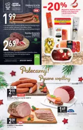 Gazetka promocyjna Stokrotka - Supermarket - Gazetka - ważna od 04.01 do 04.01.2022 - strona 3 - produkty: Sok, Oliwki, Kawa, Szynka, Kiełbasa krucha, Morliny, Kiełbasa, Olewnik, Kiełbasa śląska