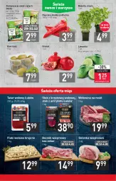 Gazetka promocyjna Stokrotka - Supermarket - Gazetka - ważna od 04.01 do 04.01.2022 - strona 5 - produkty: Gra, Papryka słodka, Papryka, Granat, Tatar wołowy, Stek, Kosz, Kiwi, Sałat, Rosół, Limonka, Boczek, Wołowina, Bazyl, Bazylia, Flaki, Golonka wieprzowa, Flaki wołowe, Mięta, Boczek wieprzowy