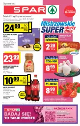 Gazetka promocyjna Spar - Spar - Gazetka - ważna od 31.10 do 31.10.2024 - strona 1 - produkty: Kawa rozpuszczalna, Kawa, Coca-Cola, Mleczko, Milka