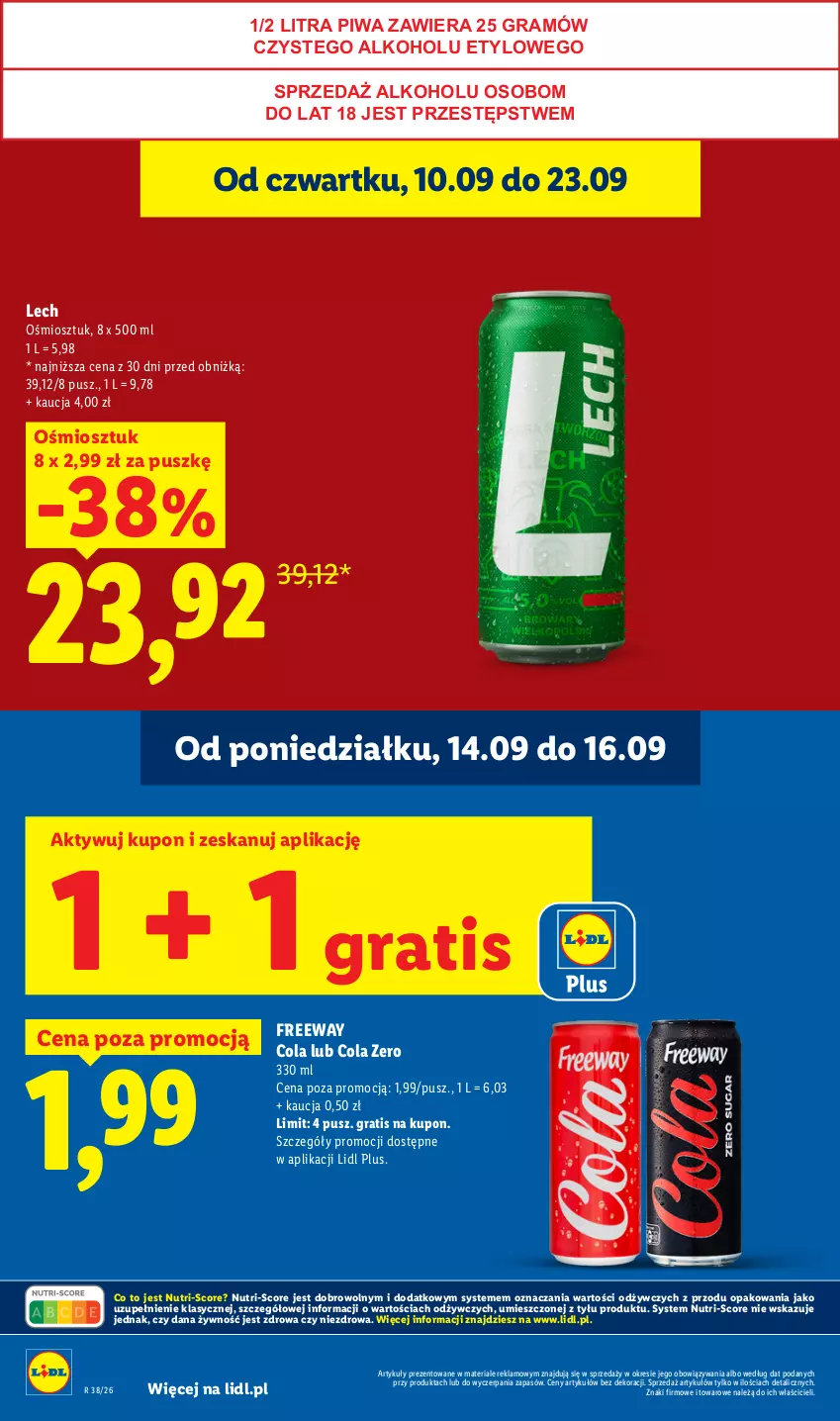 Gazetka promocyjna Lidl - Gazetka ważna od 14.09 do 16.09 - ważna 14.09 do 16.09.2026 - strona 18 - produkty: Gra, Piwa