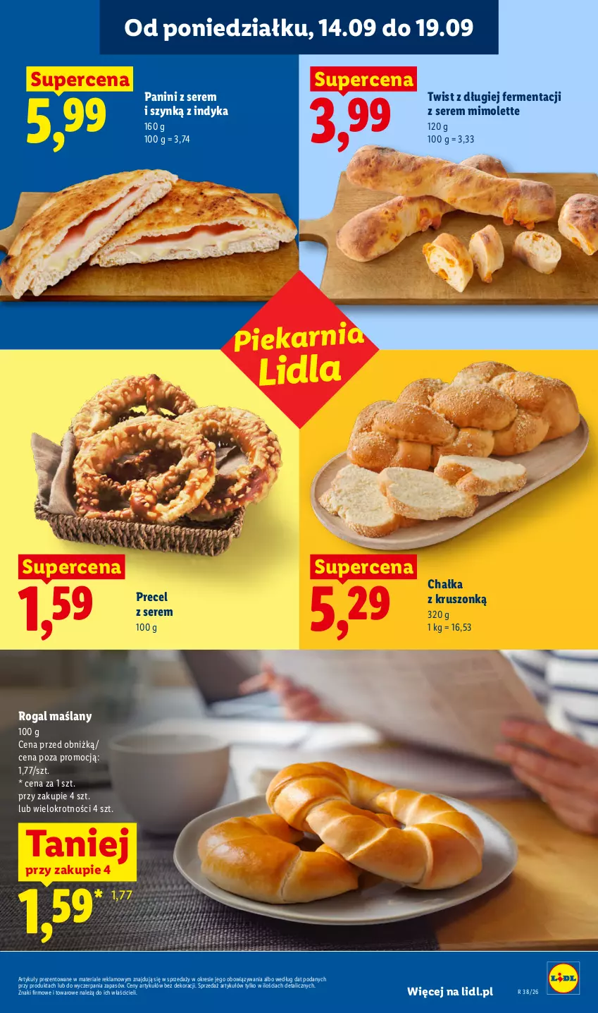 Gazetka promocyjna Lidl - Gazetka ważna od 14.09 do 16.09 - ważna 14.09 do 16.09.2026 - strona 35 - produkty: Mimolette, Rogal, Ser
