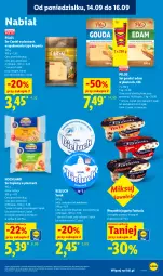 Gazetka promocyjna Lidl - Gazetka ważna od 14.09 do 16.09 - Gazetka - ważna od 16.09 do 16.09.2026 - strona 41 - produkty: Ser topiony, Top, Ser, Jogurt, Cars, Serek, Bieluch, Pilos, Edam, Hochland, Fanta, Gouda, Fa