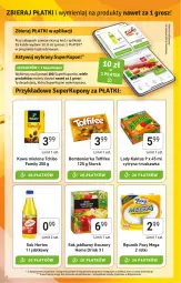 Gazetka promocyjna Stokrotka - Supermarket - Gazetka - ważna od 06.07 do 06.07.2022 - strona 14 - produkty: Tchibo, Sok, Kaktus, Kawa mielona, Kawa, Lody, Sok jabłkowy, Ręcznik, Rolki, Toffifee, Tchibo Family, Foxy, Hortex, HP, Fa