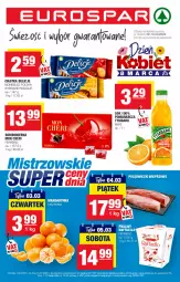 Gazetka promocyjna Spar - EuroSpar - Gazetka - ważna od 12.03 do 12.03.2022 - strona 1 - produkty: Ciastka, Sok, Tymbark, Ferrero, Delicje