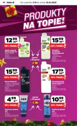 Gazetka promocyjna Netto - Artykuły spożywcze - Gazetka - ważna od 13.12 do 13.12.2023 - strona 14 - produkty: Balsam po goleniu, Mydło w płynie, Pianka do golenia, Szampon, Mydło