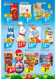 Gazetka promocyjna Prim Market - Gazetka - ważna od 23.04 do 23.04.2025 - strona 14 - produkty: Cukier, Lion, Czekolada, Ferrero, Baton, Knoppers, Cukierki, Merci, Kinder, Fa
