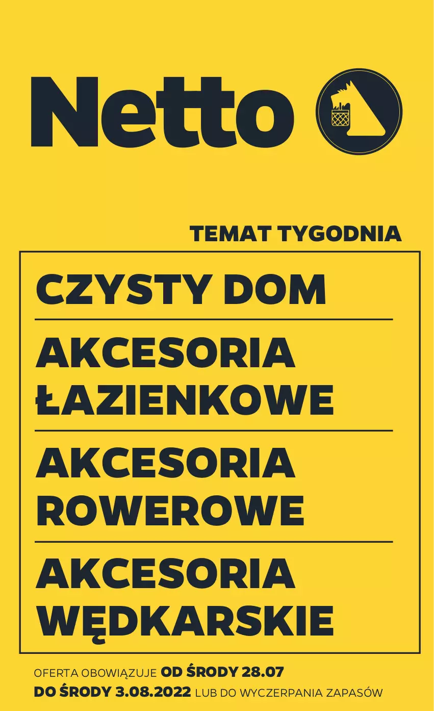 Gazetka promocyjna Netto - Akcesoria i dodatki - ważna 28.07 do 03.08.2022 - strona 1 - produkty: Rower