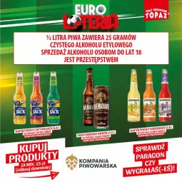 Gazetka promocyjna Topaz - Gazetka - Gazetka - ważna od 07.07 do 07.07.2024 - strona 11 - produkty: Piwa, Piwo, Rum, Gra, Napój