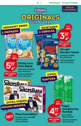 Gazetka promocyjna Żabka - Gazetka - ważna od 09.08 do 09.08.2022 - strona 28 - produkty: Ser, Gin, Napój energetyczny, Red Bull, Chipsy, Chrupki, Serek, Pizza, Pieprz, Monster Munch, Lay’s, Napój