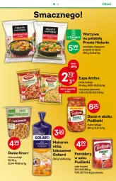 Gazetka promocyjna Żabka - Gazetka - ważna od 09.08 do 09.08.2022 - strona 42 - produkty: Makaron, Warzywa, Sok, Zupa, Goliard, Pudliszki, Pomidory, Knorr