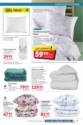 Gazetka promocyjna Makro - Najlepsze oferty - Gazetka - ważna od 31.10 do 31.10.2022 - strona 23 - produkty: Por, Koc, Kołdra, Pościel, Prześcieradło, Wełna, Komplet pościeli
