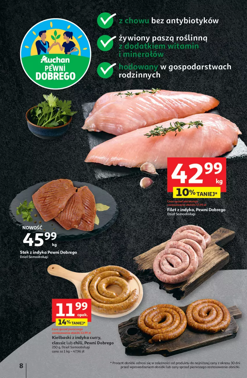 Gazetka promocyjna Auchan - JAK PRAGNĘ LATA Hipermarket - ważna 20.06 do 25.06.2025 - strona 10 - produkty: Stek