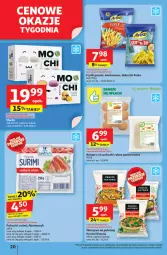 Gazetka promocyjna Auchan - JAK PRAGNĘ LATA Hipermarket - Gazetka - ważna od 25.06 do 25.06.2025 - strona 22 - produkty: Warzywa, Paluszki rybne, Burger, Frytki, Surimi