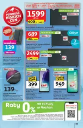 Gazetka promocyjna Auchan - JAK PRAGNĘ LATA Hipermarket - Gazetka - ważna od 25.06 do 25.06.2025 - strona 37 - produkty: LED TV, Top, Acer, Amol, Głośnik, Kosz, Tarka, LANA, Rower, Bateria, Samsung, Latarka, Powerbank, Grill, Smartfon, Akumulator, LG