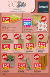 Gazetka promocyjna Auchan - JAK PRAGNĘ LATA Hipermarket - Gazetka - ważna od 25.06 do 25.06.2025 - strona 48 - produkty: Mata łazienkowa, Poduszka dekoracyjna, Poszewka, Ozdoba, Wazon, Ręcznik, Mydelniczka, Mydło, Dozownik, Poduszka, Sukulent