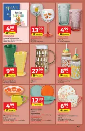 Gazetka promocyjna Auchan - JAK PRAGNĘ LATA Hipermarket - Gazetka - ważna od 25.06 do 25.06.2025 - strona 49 - produkty: Ser, Por, Dzbanek, Miseczka, Talerz obiadowy, Serwetki, Sałat, Talerz, Talerz deserowy, Szklanka, Kubek, Deser, Kieliszek, Talerz głęboki, Miska