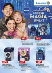 Gazetka promocyjna E Leclerc - Gazetka - ważna od 14.12 do 14.12.2025 - strona 1 - produkty: Gin, Krem na noc, Mleczko do ciała, Krem uniwersalny, Mleczko, Mars, Woda, Antyperspirant, Nivea, Fa