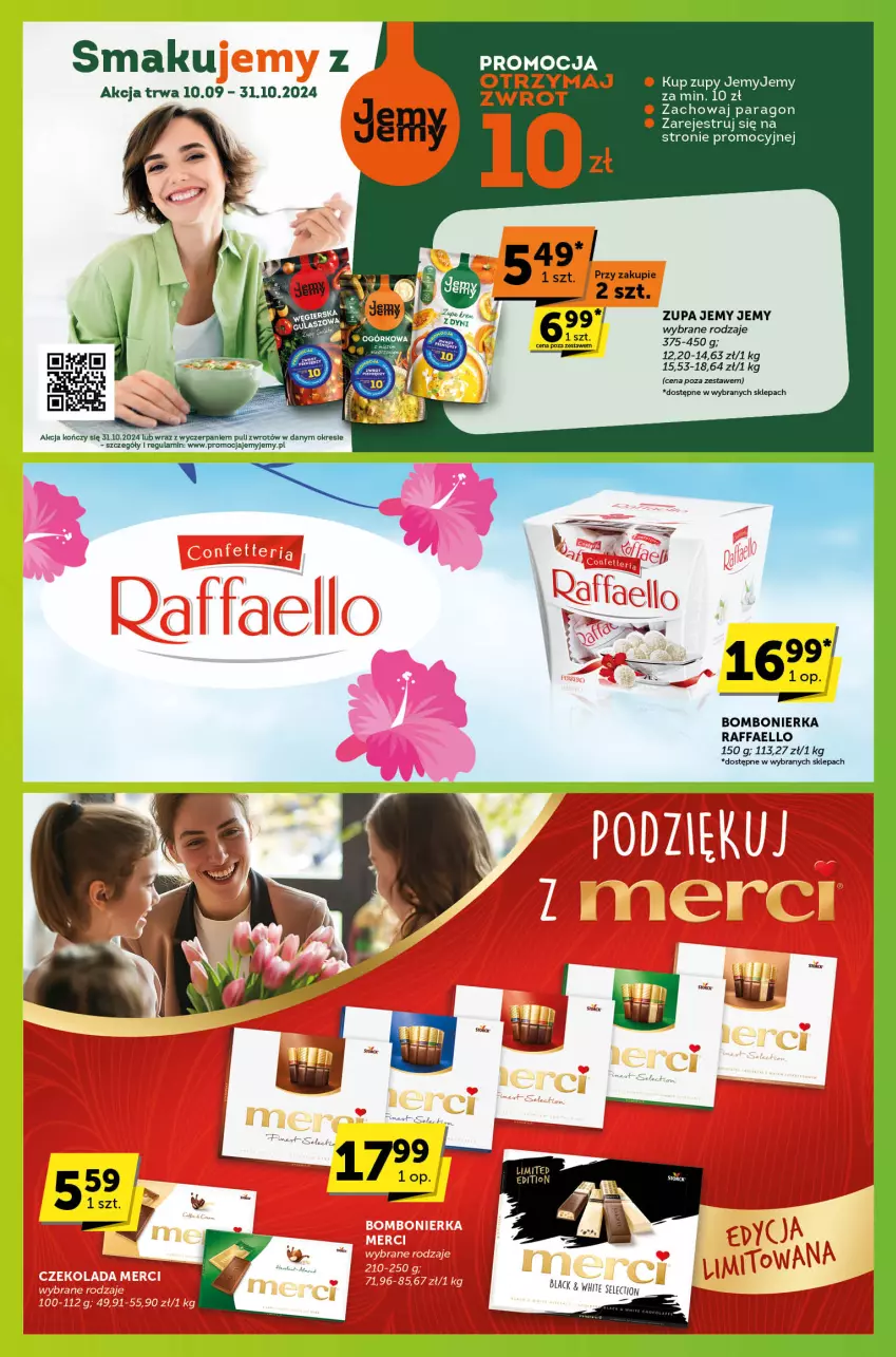 Gazetka promocyjna ABC - ważna 03.10 do 15.10.2024 - strona 4 - produkty: Fa, Raffaello, Zupa