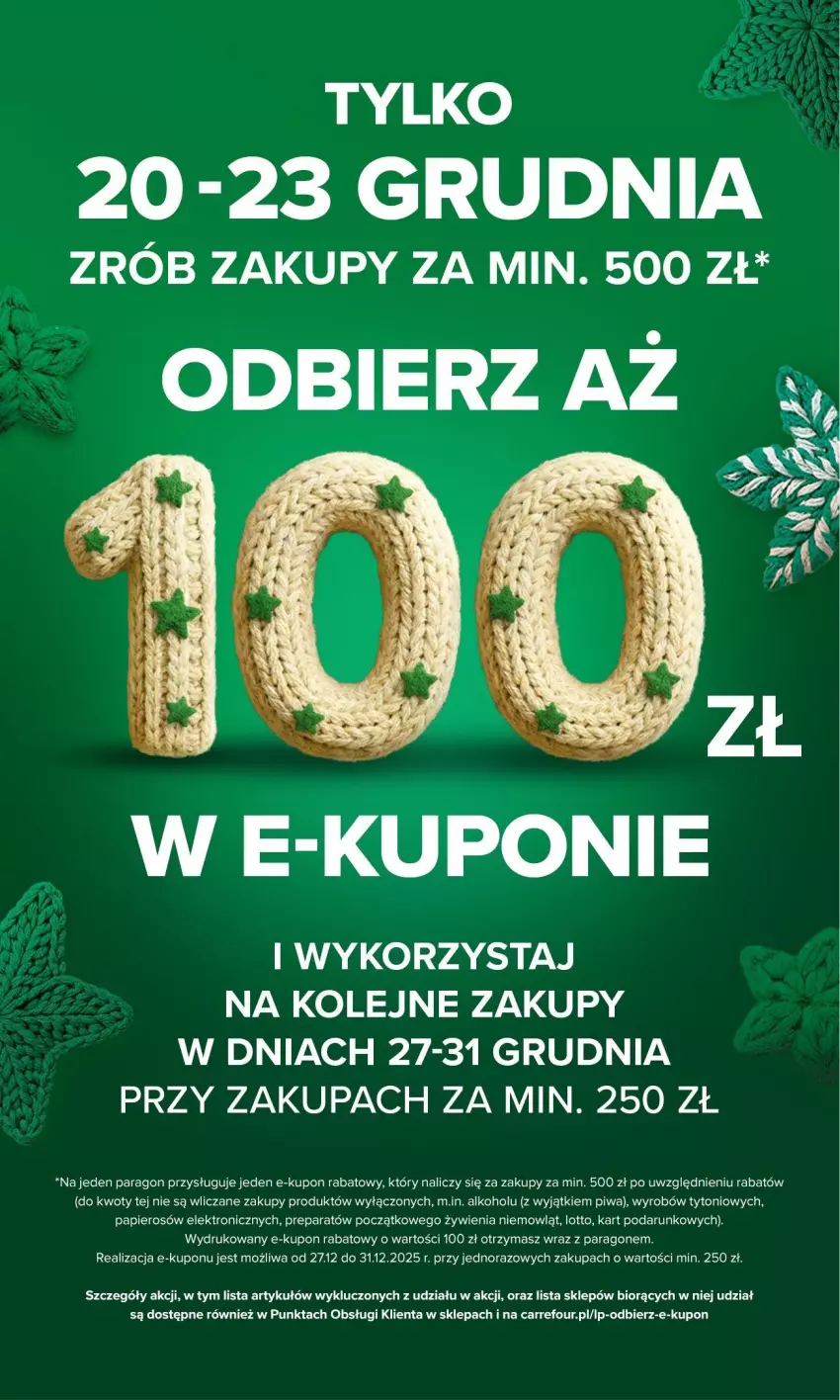 Gazetka promocyjna Carrefour - Gazetka Wyprzedaż na MAXA - ważna 15.12.2025 do 03.01.2026 - strona 2 - produkty: Olej, Papier, Piwa