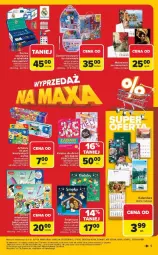 Gazetka promocyjna Carrefour - Gazetka Wyprzedaż na MAXA - Gazetka - ważna od 03.01 do 03.01.2026 - strona 7 - produkty: Ser, Papier, Książka, Dzieci, Kalendarz