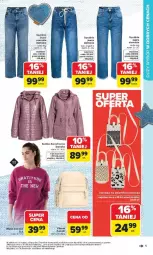 Gazetka promocyjna Carrefour - Gazetka Stylowe okazje od poniedziałku! - Gazetka - ważna od 28.02 do 28.02.2026 - strona 5 - produkty: Spodnie jeans, Kurtka, Plecak, Spodnie, Fa