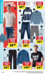 Gazetka promocyjna Carrefour - Gazetka Stylowe okazje od poniedziałku! - Gazetka - ważna od 28.02 do 28.02.2026 - strona 6 - produkty: Spodnie jeans, Kurtka, Kosz, T-shirt, Koszula, Spodnie, Bluza