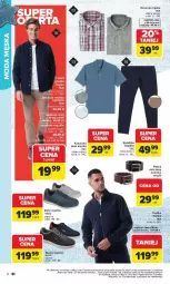 Gazetka promocyjna Carrefour - Gazetka Stylowe okazje od poniedziałku! - Gazetka - ważna od 28.02 do 28.02.2026 - strona 8 - produkty: Buty, Kosz, Koszula, Koszulka, Pasek, Spodnie, Fa