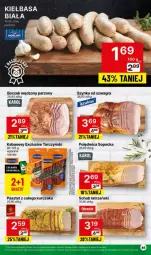 Gazetka promocyjna Delikatesy Centrum - Gazetka - ważna od 31.03 do 31.03.2024 - strona 41 - produkty: Kurczak, Polędwica, Gra, Pasztet, Szynka, Tarczyński, Boczek, Kabanos, Kiełbasa, Fa